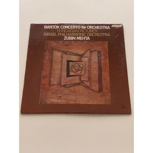 Zubin Mehta Israel Philharmonic Orchestra LP Bartok Hungarian Pictures NEW SEAL